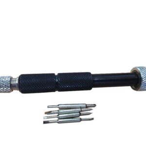 Schraubendreher Universal mit 4 verschiedenen Einsätzen