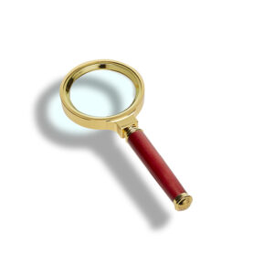 Handlupe mit 3,5-facher Vergrößerung