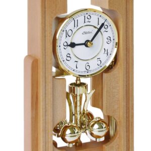 Haller Drehpendel-Tischuhr, Buche massiv