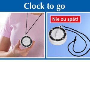 Clock to go - der Küchentimer zum Mitnehmen - immer dabei und nicht zu überhören