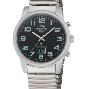 Master Time Funk Basic Zugband Herrenuhr mit Zugband - MTGA-10763-22Z