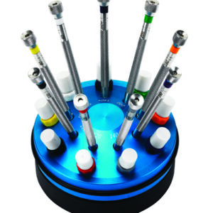 Schraubendreher-Satz auf Drehsockel