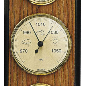 Wetterstation Made in Germany, Eiche