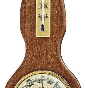 Wetterstation Made in Germany, Eiche rustikal