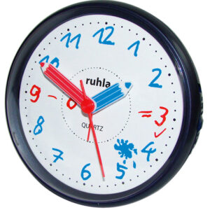 UMR Kinderwecker mit Buntstiftzeiger, mit schleichender Sekunde