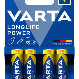 Varta 4906 Batterie in 4er Blister LR6, Mignon, AA