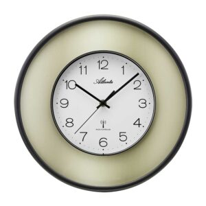 Atlanta 4540/9 Funk-Wanduhr gold