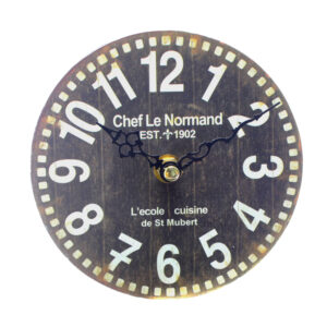 Tischuhr Vintage Optik Chef Le Normand