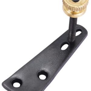 Kastenhalter Stahl brünierter Stahlbeschlag L:40 mm B:10 mm