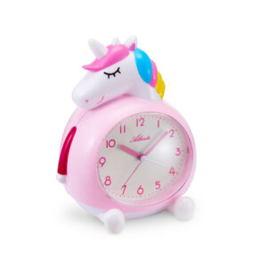 Atlanta 2163/17 Kinderwecker Einhorn rosa