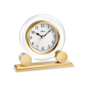 Atlanta 3118/9 Quarz-Tischuhr gold