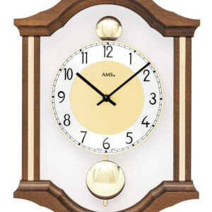 AMS Quarz-Doppelpendeluhr W7447/1