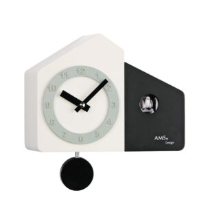 AMS Quarz-Pendeluhr mit Kuckuckruf W7397