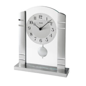 AMS Quarzpendel-Tischuhr T1118