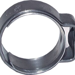 1-Ohr-Schlauchschelle 13,1-15mm, Edelstahl