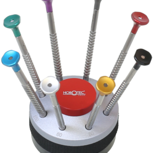 Schraubendreher-Sortiment auf Drehsockel Horotec