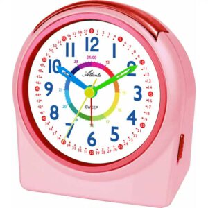 Atlanta 2137/17 Kinderwecker pink