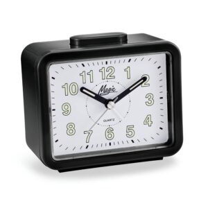 Atlanta 2195/7 Quarzwecker schwarz