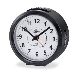 Atlanta 2830/7M Funkwecker schwarz