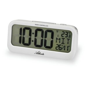 Atlanta 2850/0 Funkwecker weiß
