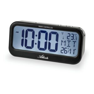 Atlanta 2850/7 Funkwecker schwarz