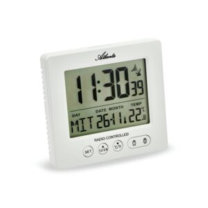 Atlanta 2857/0 Funkwecker weiß