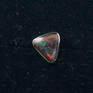 0,91 ct Boulder Opal Herren Gelbgold Ohrring 14k Single-Ohrstecker 585er Gold