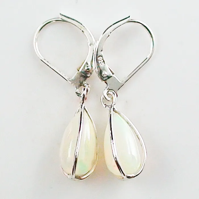 A00623 1 935er silber ohrhaenger mit welo opal tropfen silberschmuck sicher online bestellen