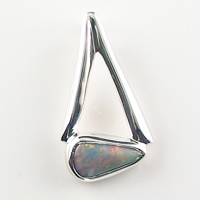 A00649 1 935er silber anhaenger mit semi black opal silberschmuck sicher online bestellen