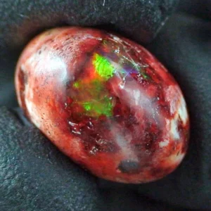 12,97 ct Feuer Opal, Multicolor Edelstein aus Mexiko