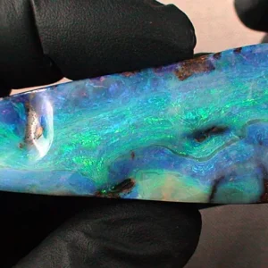 196,40 ct. Boulder Opal aus Australien – Blau Grün Türkiser Opalstein