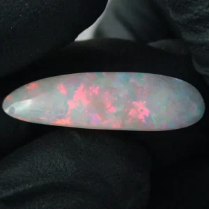 5,22 ct White Opal Top Multicolor Beidseitig Edelstein Olympic Field - Australien