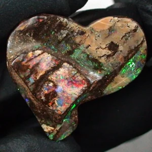 48,80 ct. Boulder Opal aus Australien – Opalstein gebohrt / gelocht