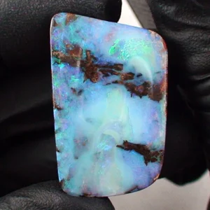 85,40 ct. Boulder Opal aus Australien – Opalstein gebohrt / gelocht