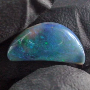 4,95 ct Semi Black Opal Lightning Ridge Australien Opalstein Edelstein