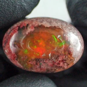 18,97 ct Feuer Opal, Multicolor Edelstein aus Mexiko
