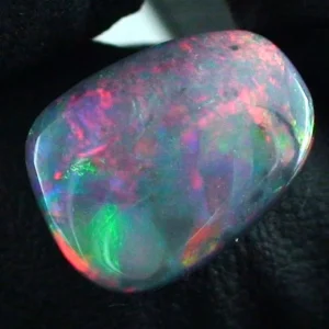 3,99 ct Semi Black Opal Lightning Ridge Australien Opalstein