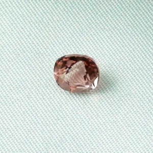 1,61 ct Turmalin Edelstein Kissenschliff Pfirsich Pink Tourmalin Edelstein