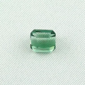 3,88 ct Turmalin Mint Grüner Verdelith Emerald Cut Edelstein