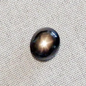 10,57 ct schwarzer Sternsaphir Edelstein Cabochon-Schliff