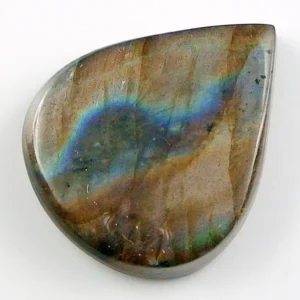 Großer 31,42 ct Labradorit Edelstein – Natürlicher unbehandelter Heilstein Blau Purpur