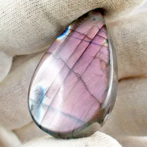 Großer 59,00 ct Labradorit Edelstein – Natürlicher unbehandelter Heilstein Multicolor