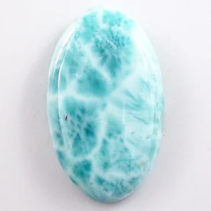 28,24 ct Larimar Edelstein – Natürlicher unbehandelter Heilstein aus der Karibik