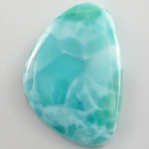 32,08 ct Larimar Edelstein – Natürlicher unbehandelter Heilstein aus der Karibik