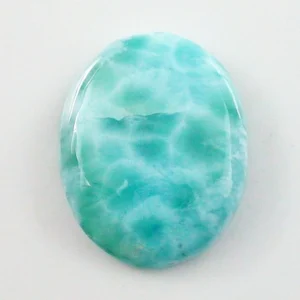 20,65 ct Larimar Edelstein – Natürlicher unbehandelter Heilstein aus der Karibik
