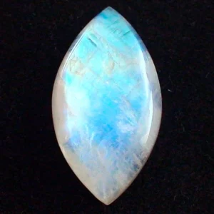 27,42 ct Mondstein mit  Blautönen - Blauer Heilstein mit Zertifikat