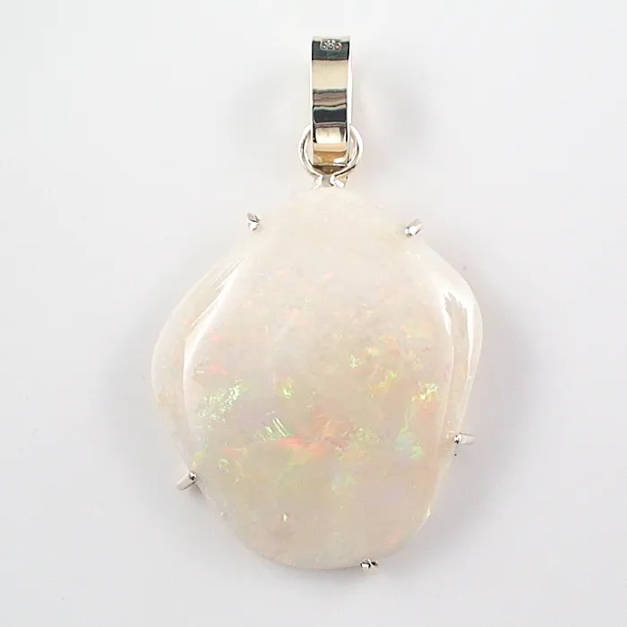 IKA0008 1 14k gelbgold anhaenger mit white opal opalschmuck sicher online bestellen