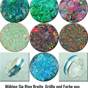 konfiguriere deinen 935er Silberring mit Opal Inlay