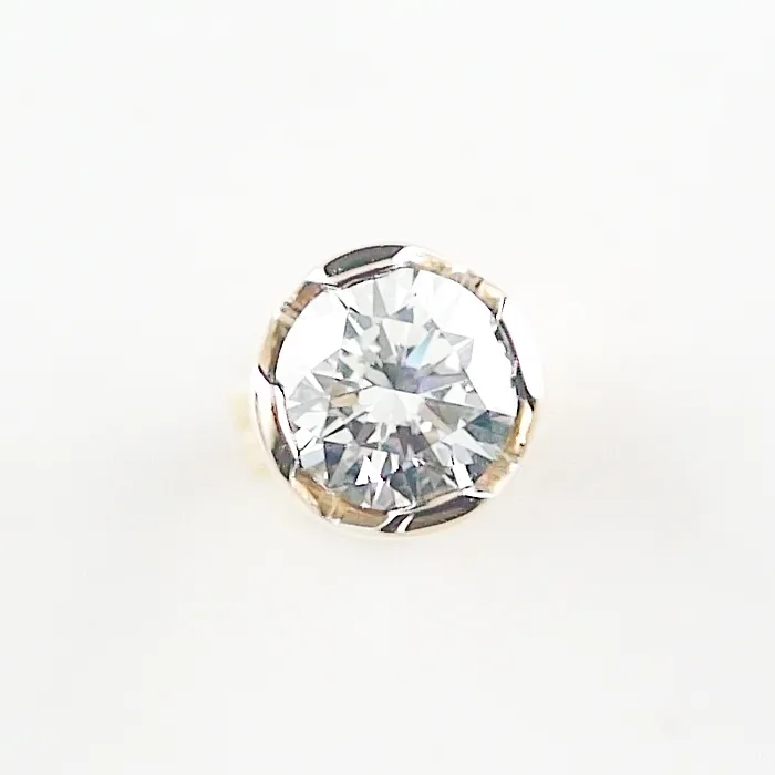 K00062 1 18k gelbgold ohrstecker mit diamant edlen diamantschmuck sicher online bestellen