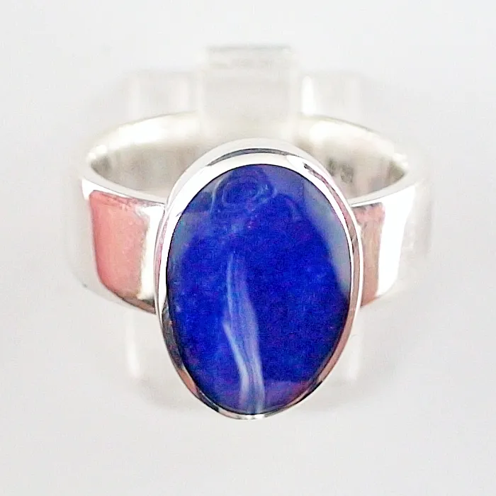 R00406 1 935er silberring mit lapislazuli silberringe sicher online bestellen